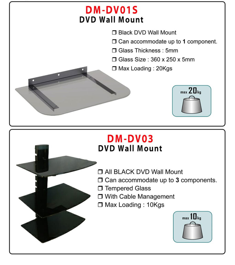 DVD Wall Mount